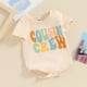 thumbnail image 2 of Mono para bebé, sudadera Cousin Crew, color beige, de 3 a 6 meses, 2 of 6