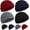 Black, Navy, Dark Gray, Wine Red, variant on 4 Pieces Trawler Beanie Watch Hat Roll up Edge Skullcap Fisherman Beanie Unisex