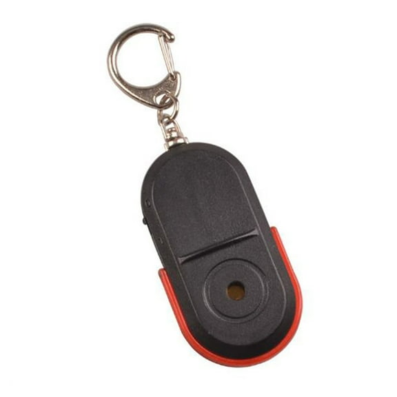 Key Finder Whistle Activated Lost Key Locator Clearance on Sale Led Key Finder Red, Locator Plertrvy