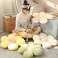 thumbnail image 5 of 35/45cm Stuffed Six Petal Flower Cushion Girly Room Decor Sunflower Pillow Bay Window Pink Flower Sit Bedroom Seat Pillow, 5 of 5