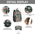 thumbnail image 4 of JIALIOU 14" Laptop Backpack Waterproof Airline Approved Stylish Casual Daypack for Travel Business College Work, Cactus and Desert Flower, 4 of 8