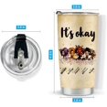 thumbnail image 2 of African American Tumbler, Inspirational Gifts for Women Friends, Motivational Cheer up Gifts For Women, Friend, Sister, School Counselor, Office Gift for Colleague, Stainless Steel Tumblers 20oz, 2 of 6