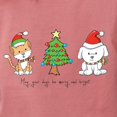 thumbnail image 3 of CafePress - Cat And Dog Christmas T Shirt - Womens Comfort Colors® Shirt, 3 of 4