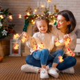 thumbnail image 3 of Guirnalda de luces LED para guardería, lindo unicornio rosa, animal para luces navideñas, luces decorativas para pared, ventana, árbol, fiesta, patio y jardín, dormitorio para niños, sala de esta, 3 of 5