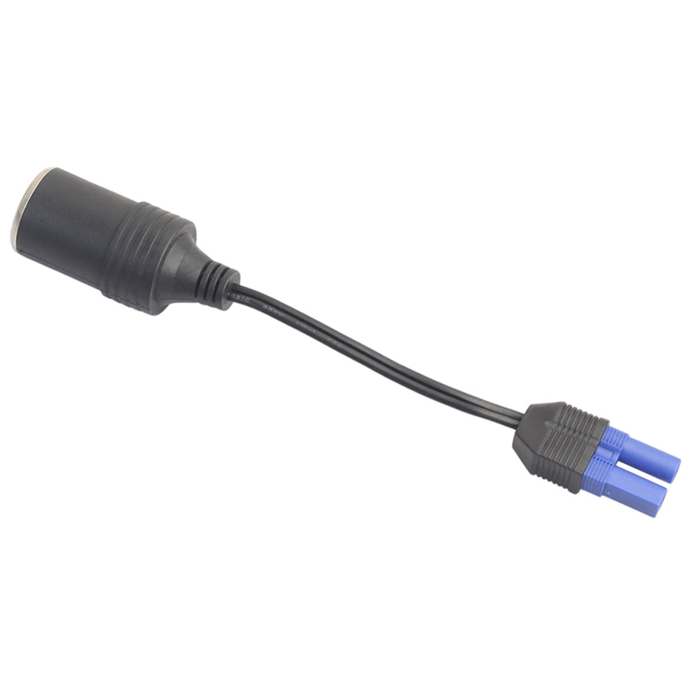 Walbest 18cm 12V Cigarette Lighter Plug to EC5 for Battery Booster Portable  Jump Starter On-board electrical