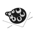 thumbnail image 2 of ELAYARD 2pcs Automotive Air Conditioning Line Repair Tools for Fuel Line Removal Plastic Black, 2 of 8