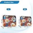 thumbnail image 4 of FORMRS 15-15.6 inch Laptop Sleeve Case Soft Carrying Quilted Computer Bag Cover, Vibrant Floral, 4 of 7