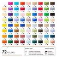 thumbnail image 2 of Pasteles al óleo MEEDEN de 72 colores, crayones suaves para difuminar, 2 of 7