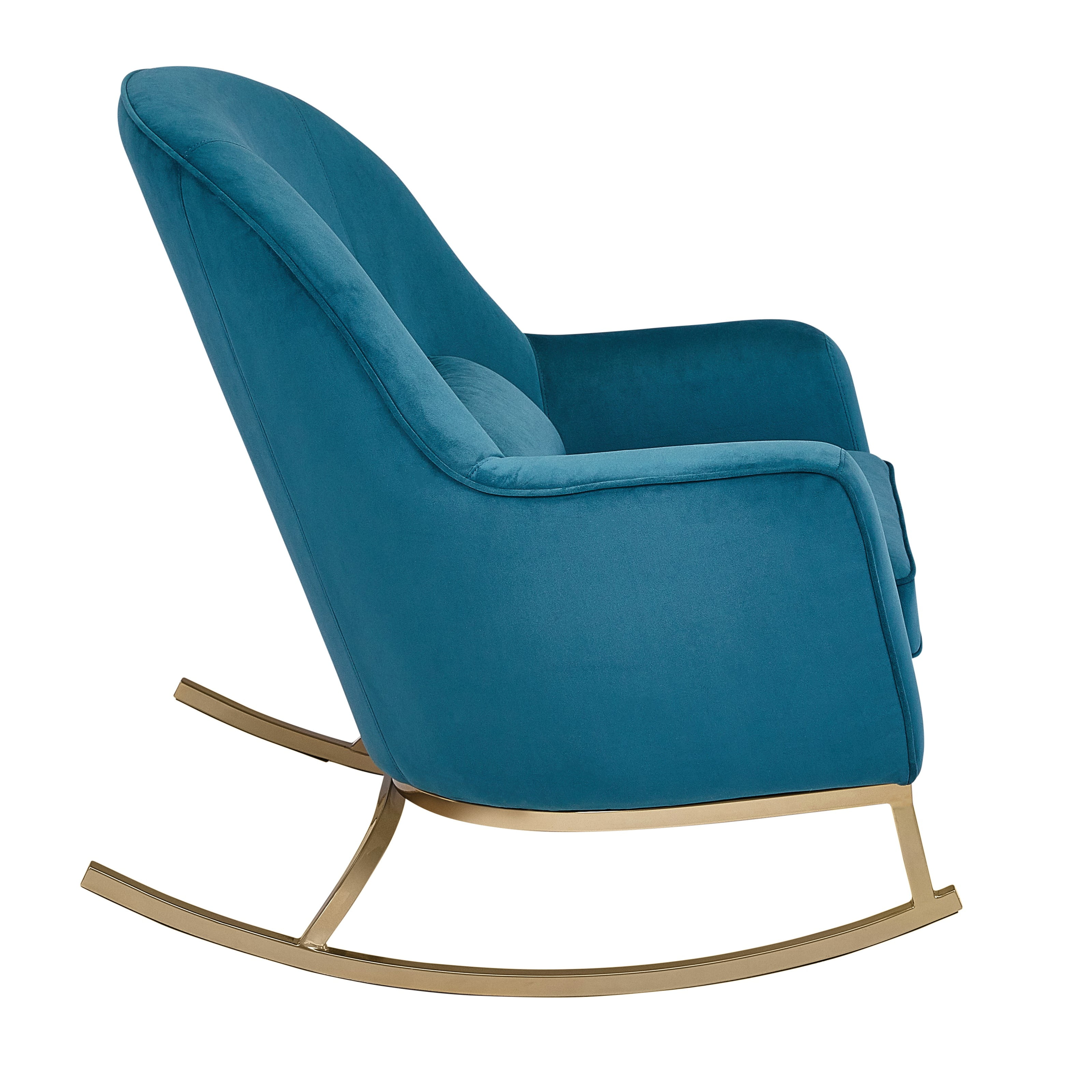 Modrn glam velvet rocking chair deals
