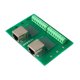 thumbnail image 5 of Placa de terminales de tornillo para conector Ethernet, conector Ethernet RJ45, placa de conexión para conector Ethernet, placa de conexión para conector Ethernet doble, multifuncional, 5 of 9