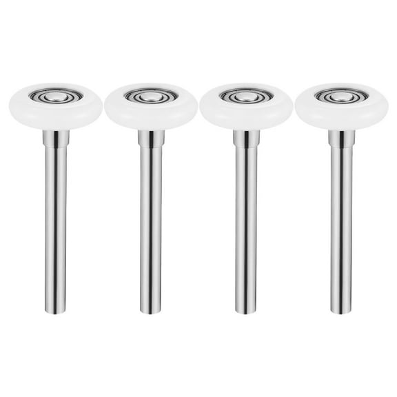 Raindrops 4pcs Nylon Garage Door Roller Wheels Quiet Bearing Rollers For Smooth Sliding Easy Replacement And Installation Garage Door Accessories