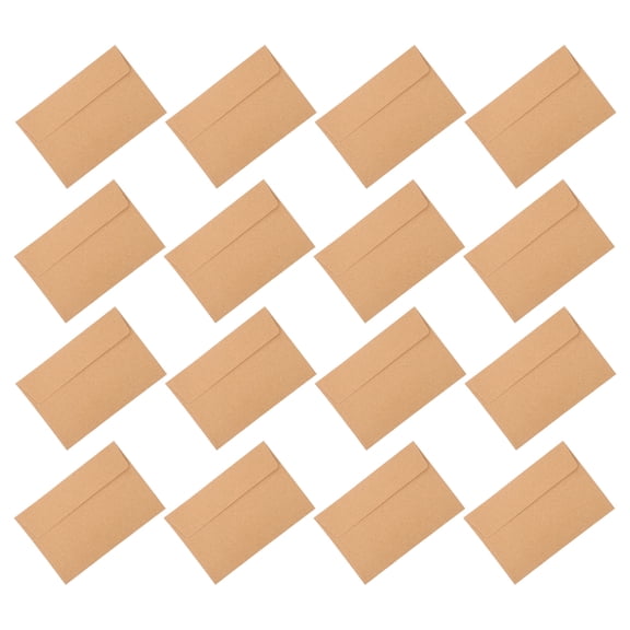 VORCOOL Letter Envelopes Thick Paper Khaki Personal Users for Photos 30PCS