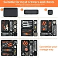 thumbnail image 3 of Euur 32PCS Tool Box Organizer Tray Divider Set, Desk Drawer Organizer, Garage Organization and Storage Toolbox Accessories for Rolling Tool Chest Cart Cabinet Work Bench Small Parts, 3 of 8