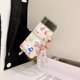 thumbnail image 2 of Patrón lindo JOPhone Funda para Samsung Galaxy Z Flip 4 3 2 Flip3 Flip4 5G Soporte de dibujos animados Fundas protectoras transparentes zhangyuxiang LED, 2 of 2