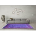 thumbnail image 3 of Ahgly Company Indoor Rectangle Oriental Purple Industrial Area Rugs, 3' x 5', 3 of 4