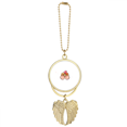 thumbnail image 1 of France Macaroon Food Car Keychain Angel Wing Pendant, 1 of 4