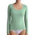 thumbnail image 2 of Emmalise Women’s Long Sleeve Scoop Neck Fitted Top Soft and Dusty Color Multipack S, 2 of 4