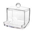 thumbnail image 1 of Caja de Soporte de Almacenamiento de Bastoncillos de Acrílico Sunnimix Transparente, 1 of 8