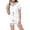 White, variant on Weebloom Kids Pajamas Toddler Girls Boys Short Short Sleeve Button Down Tops And Shorts Casual Outfits Sleepwear Nightwear Pjs Loungewear White 2-3 Years