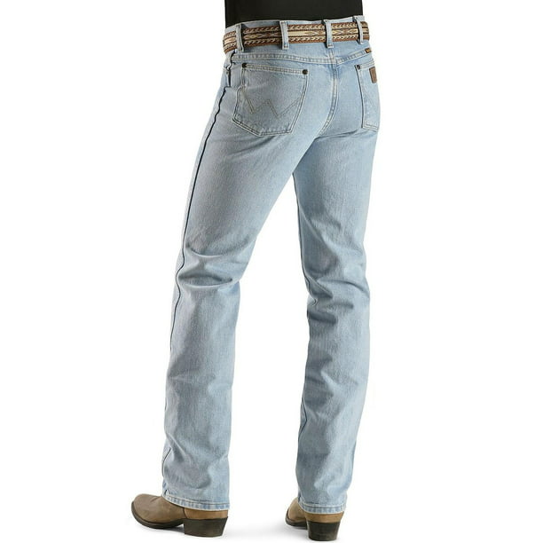 Fume Line of sight Fancy wrangler men's cowboy cut slim fit jean, bleach, 32x32 - Walmart.com