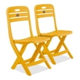 thumbnail image 1 of 2 Sillas Plegables Infantil Preescolar Bambino Amarillo Maracuya, 1 of 4