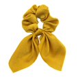 thumbnail image 1 of Diadema para el pelo de un solo color con flores, de tela de satén, con cinta de colores, diadema grande, diadema con orejas de conejo, 1 of 2