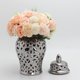 thumbnail image 1 of Matsuzay Modern Ceramic Ginger Jar Home Decor Storage Lid with Jar Temple Decoración del hogar plata, 1 of 1