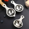thumbnail image 3 of 304 Stainless Steel Egg White Separator for Kitchen Baking, Yolk Filter Tool for Home Cooking, 3 of 6