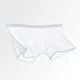 thumbnail image 6 of zeranth Men Sexy Transparent See-Through Mesh Shorts Panties Ultra-Thin Seamless Breathable Mid-rise Underpants, 6 of 7