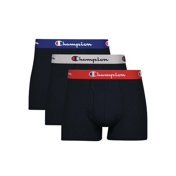 Champion Men's Athletics Everyday Comfort Trunks, 3 Pack
