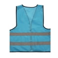 thumbnail image 5 of Nmnitkp Reflective Safety Vest for Men & Women High Visibility Class 2 Vest with Pockets Meets Chalecos Reflectantes Seguridad Sky Blue,Free Size, 5 of 5