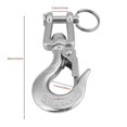 thumbnail image 2 of 304 Stainless Steel Swivel Eye Clevis Lifting Chain Snap Hook 150KG Working Load Limit 90mm, 2 of 3