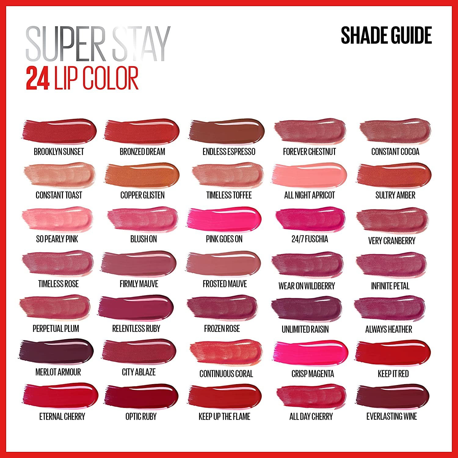 Maybelline New York Superstay Rouge à Lèvres 4.1 GR