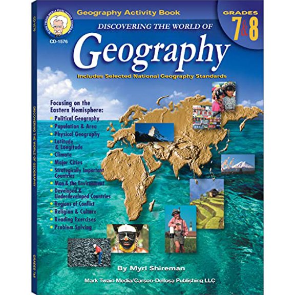 Pre-Owned Discovering the World of Geography, Grades 7 - 8: Includes Selected National Geography Standards (Paperback) 1580372309 9781580372305
