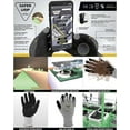 thumbnail image 6 of OPNBar Nitrile Coated Work Gloves - Touchscreen Compatible, A3 Cut Resistant, Reinforced Thumb Crotch, Safer Grip for Work (A3 XXL, 3 Pair), 6 of 7