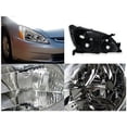 thumbnail image 2 of Spec-D Tuning 2LH-ACD03-RS Honda Accord 2/4d Chrome Crystal Headlights Clear Head Lamps, 2 of 2