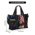 thumbnail image 2 of Character Harley Quinn Duffle Bag Overnighter Weekender Travel Bag Tote Carry On Bag School Practice Handbag Crossbody Fitness Bag For Women Men Boys Girls, 2 of 7