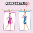 thumbnail image 3 of Greeniant Nuevo estilo, trajes de neopreno para niños, traje de buceo a prueba de sol, engrosamiento de 2,5 MM, traje de baño de cuerpo completo para Deportes acuáticos Rosado S Greeniant OD003674-01, 3 of 6
