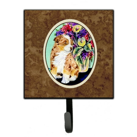 

Carolines Treasures SS8312SH4 Australian Shepherd Leash or Key Holder 7Hx4.25W multicolor