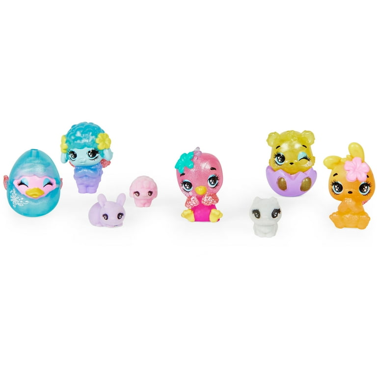 Hatchimals CollEGGtibles Spring Toy Basket with 5 Hatchimals and