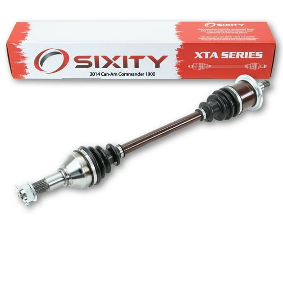 Sixity 2014 compatible with Can-Am Commander 1000 4X4 Front Left XTA Axles Driver STD DPS XT XT-P