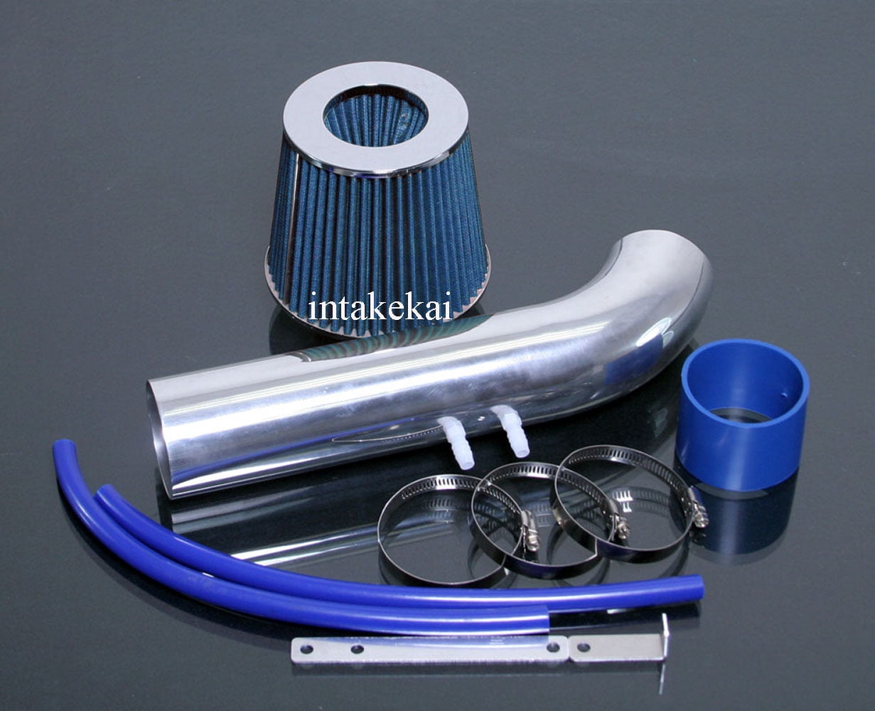 Red Cold Air Intake Kit For 1998-2002 Chevy Cavalier / Pontiac Sunfire 2.2L OHV – With Red Filter