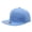 Sky blue, variant on Light Blue Blank Flat Bill Snapback Cap, Solid Plain Adjustable Hip Hop Baseball Hat-Sky blue