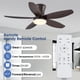 thumbnail image 2 of Ventilador de techo Surtime 36 pulgadas con luz y control remoto, 2 of 7