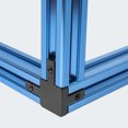 thumbnail image 7 of POWERTEC 8 Sets 3-Way End Corner Bracket – Fits T-Slot and V-Slot Profile Aluminum Extrusion, Ideal for CNC Machines, 3D Printers, Custom Enclosures, and More (74004N), 7 of 7