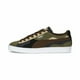 thumbnail image 3 of PU & MA Unisex Suede Camo Wave Sneakers 389277 01 PU & MA Olive-Chestnut Brown-Shadow, 3 of 6