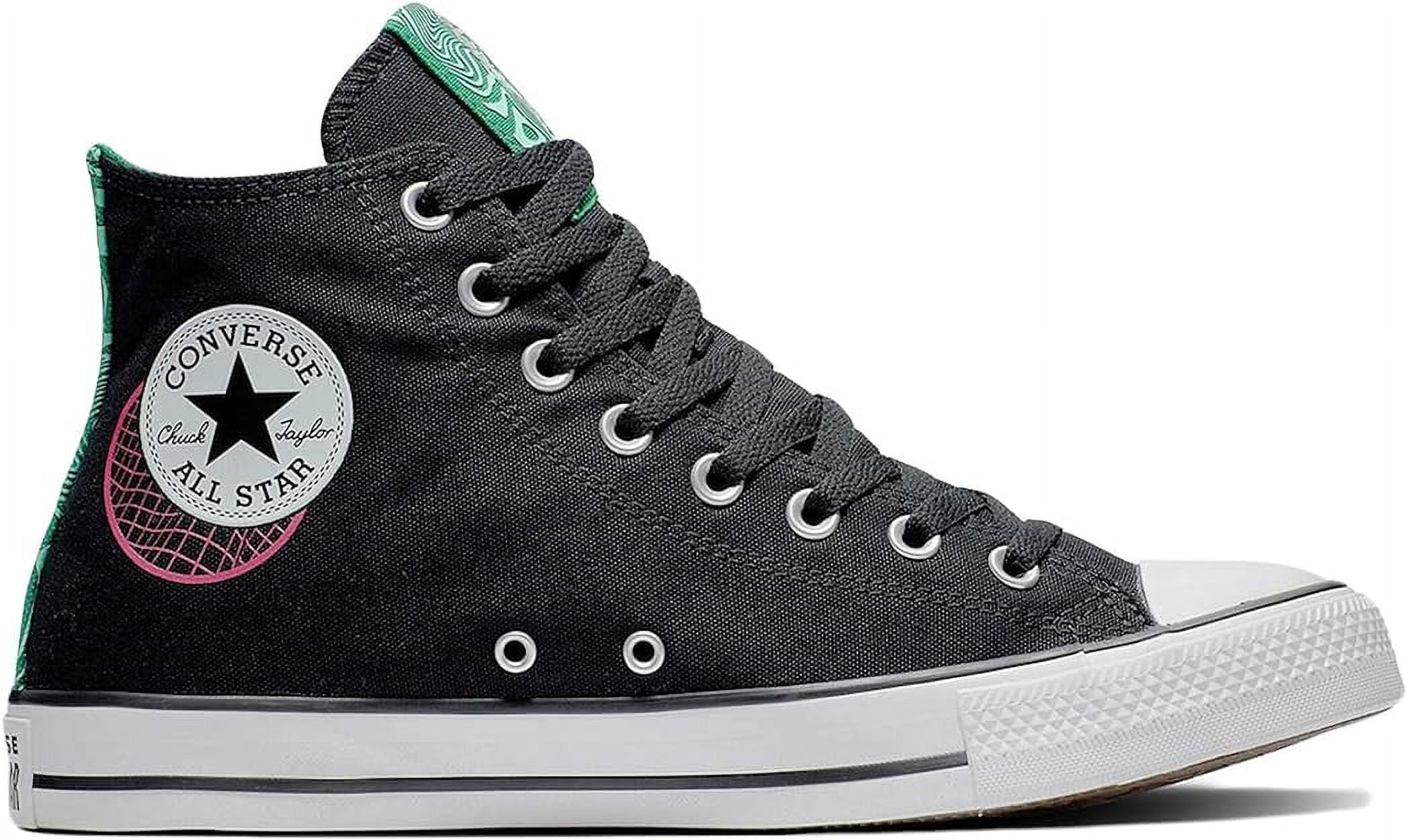 Converse CTAS See Beyond Hi Top, Black/Green/Prime Pink, Size 9
