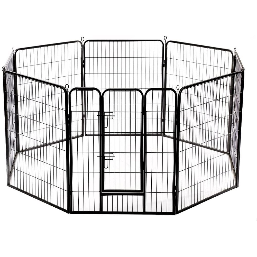 BestPet Dog Pen Extra Large Indoor Outdoor Dog Fence Playpen Heavy Duty