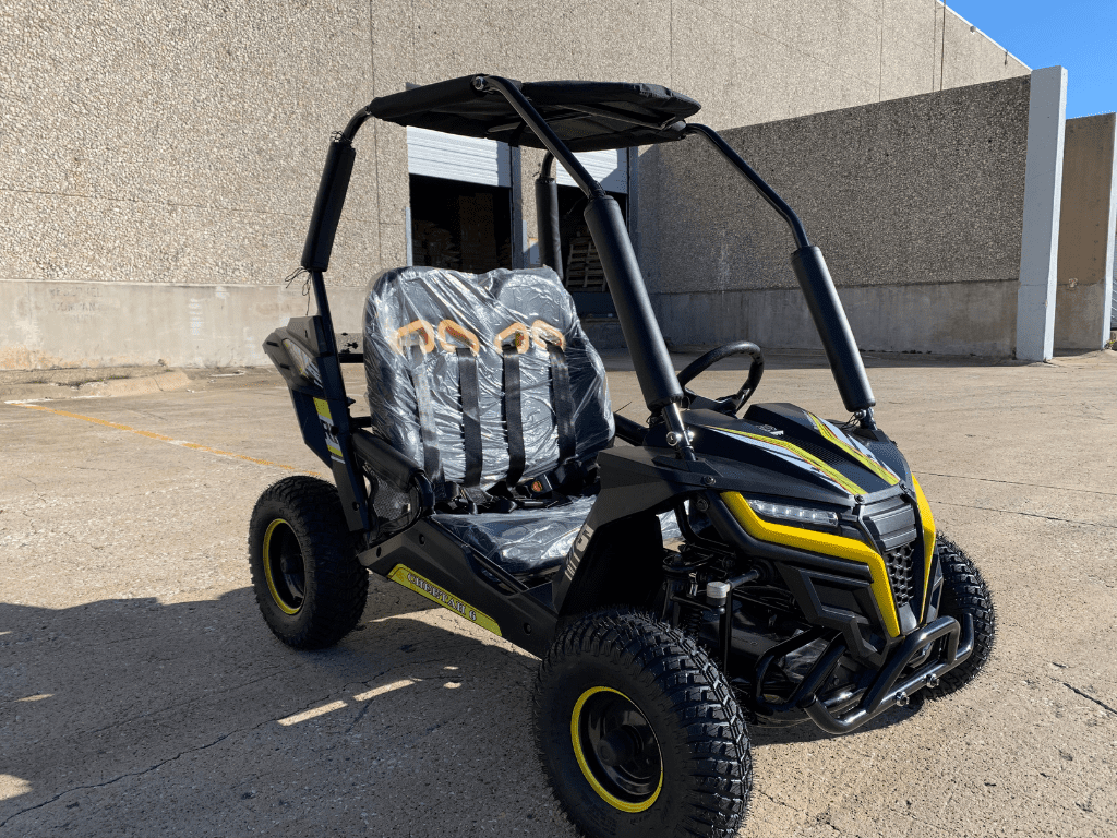 TrailMaster Cheetah i6 Electric Kids Off-Road Go Kart, 650W Motor