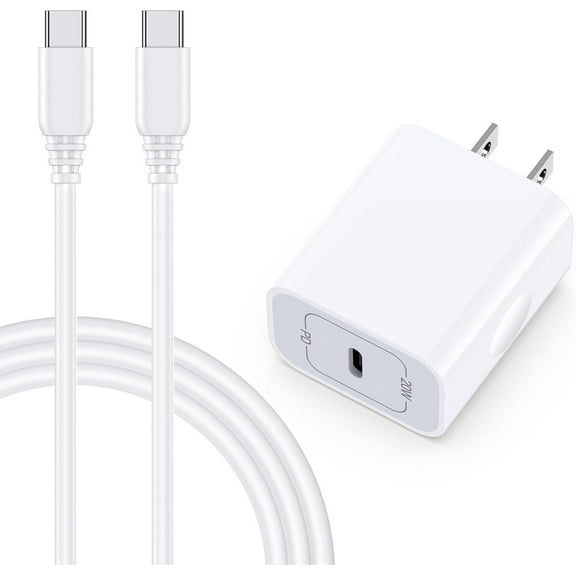 Charger Block for Samsung Galaxy A36 A17 A16 5G A56 Z Fold7 Flip7 S25 Edge S25 Ultra A54 A35 S24 FE A15 S23 S22,Pixel 9a 8,USB C Wall Plug 6FT Type C to C Cable Android Phone Charger Cord